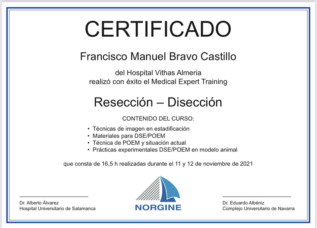certificado dr bravo castillo